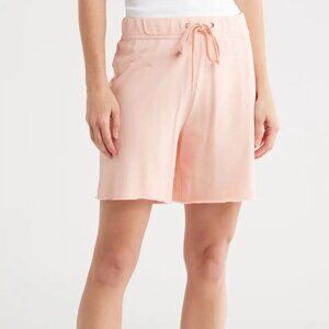 James Perse Drawstring French Terry Shorts in Venus
